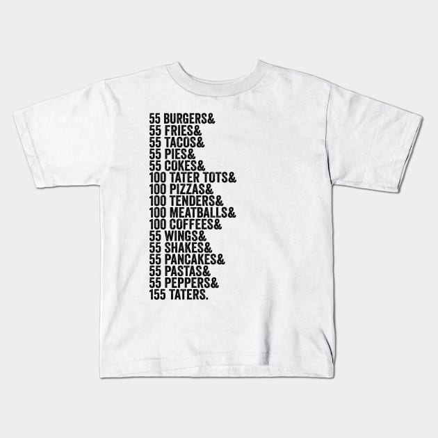 Pay It Forward - Text Style Black Font Kids T-Shirt by Ipul The Pitiks